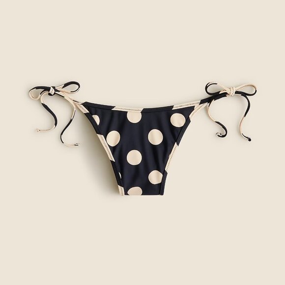 J Crew Polka Dot reversible bikini - Picture 2 of 5